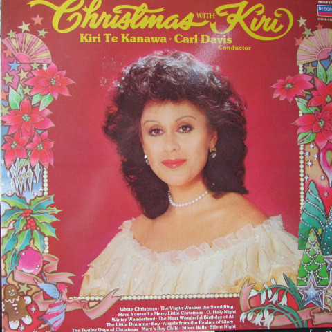 LP3303.Kiri Te Kanawa, Carl Davis  ‎– Christmas With Kiri (Vinyl, 12", 33 ⅓ RPM)